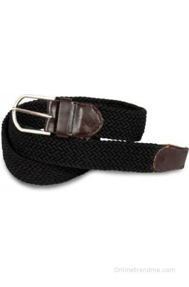 Victoria Secret Women Black, Brown Fabric Belt(Black, Brown)